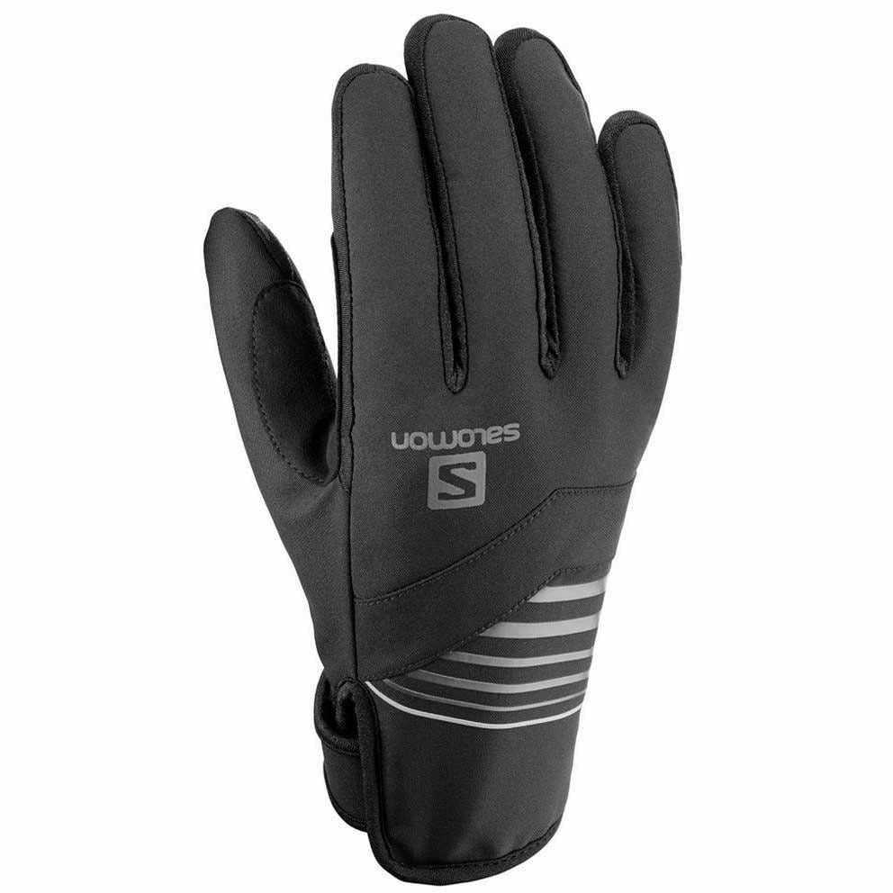 Salomon Rs Warm Unisex Black - Guanti - Mud and Snow