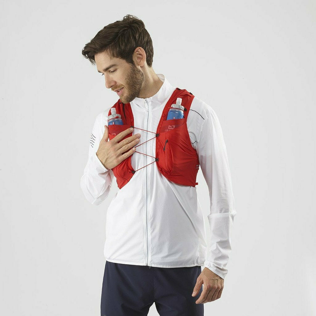 Salomon Sense Pro 5 Set Goji Berry - Zaino Trail Running - Mud and Snow