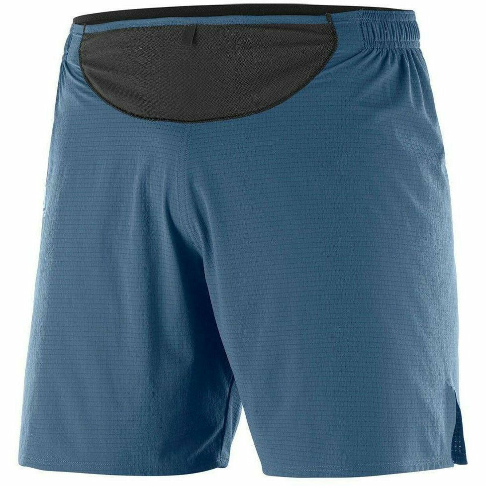Salomon Sense Short M Dark denim - Pantaloncini Trail Running - Mud and Snow