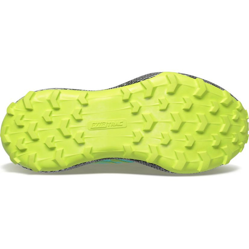 Saucony Endorphin Trail W Cool Mint / Acid - Scarpa Trail Running Donna - Mud and Snow