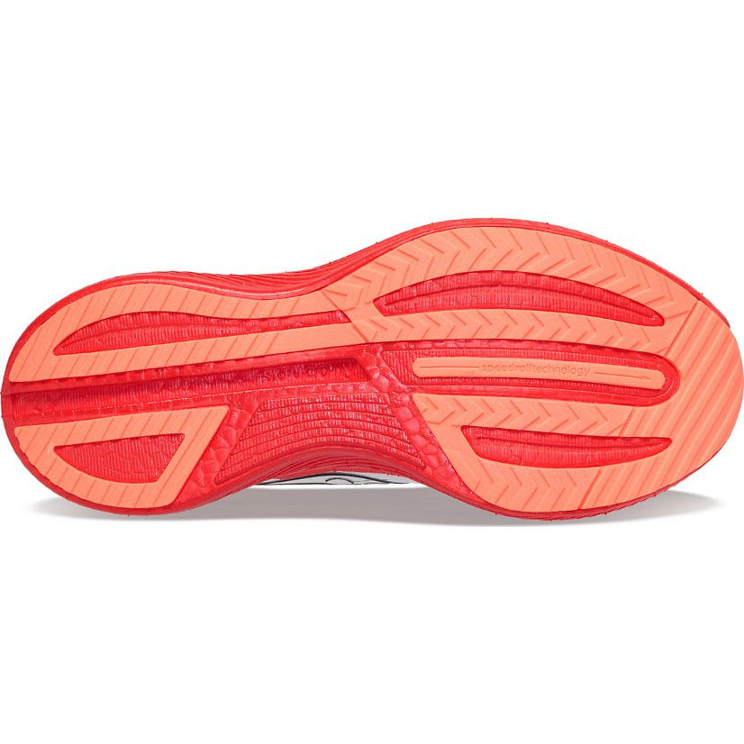 Saucony Endorphine Speed 3 White/Black/Viziblanc - Scarpa Running - Mud and Snow