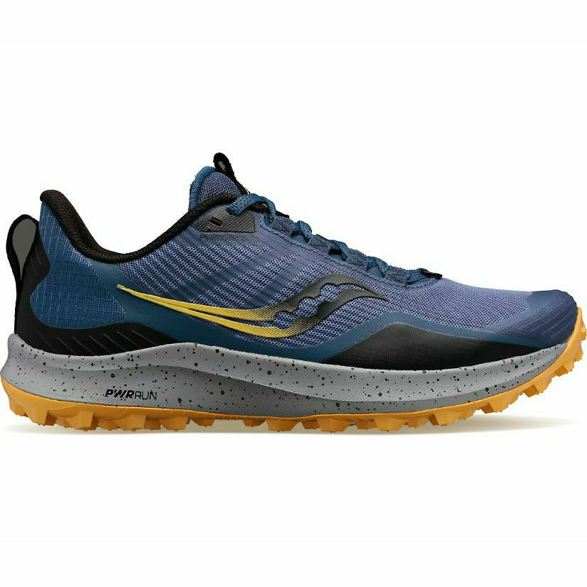 Saucony Peregrine 12 Basin/Gold Violet - Scarpa Trail Running Donna - Mud and Snow