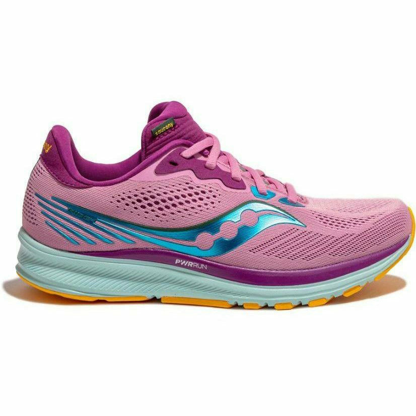 Saucony Ride 14 Future Pink- Scarpa Running - Mud and Snow