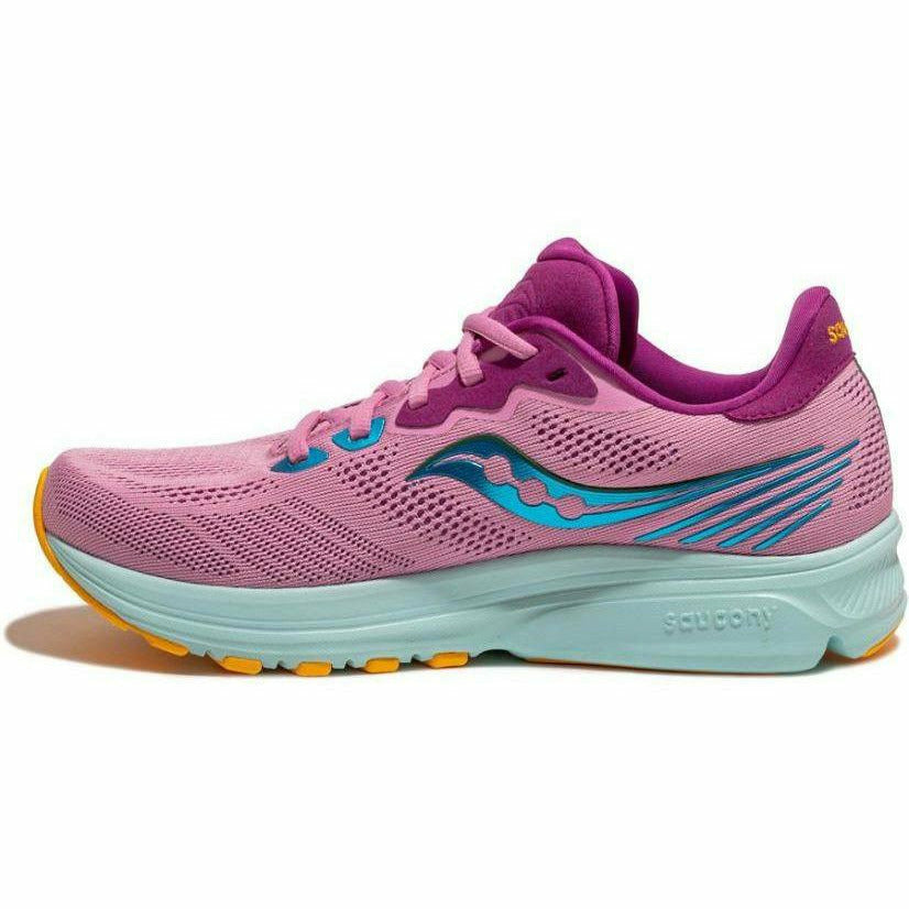 Saucony Ride 14 Future Pink- Scarpa Running - Mud and Snow