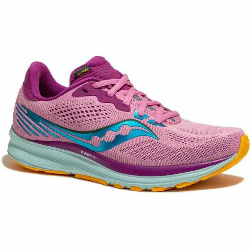 Saucony Ride 14 Future Pink- Scarpa Running - Mud and Snow