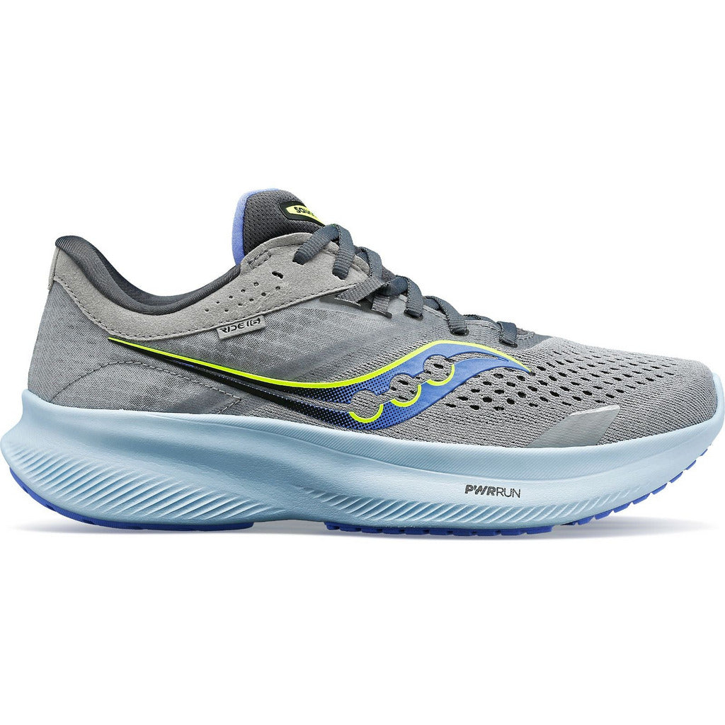 Saucony Ride 16 Fossil Pool/Gris - Scarpa Running Donna