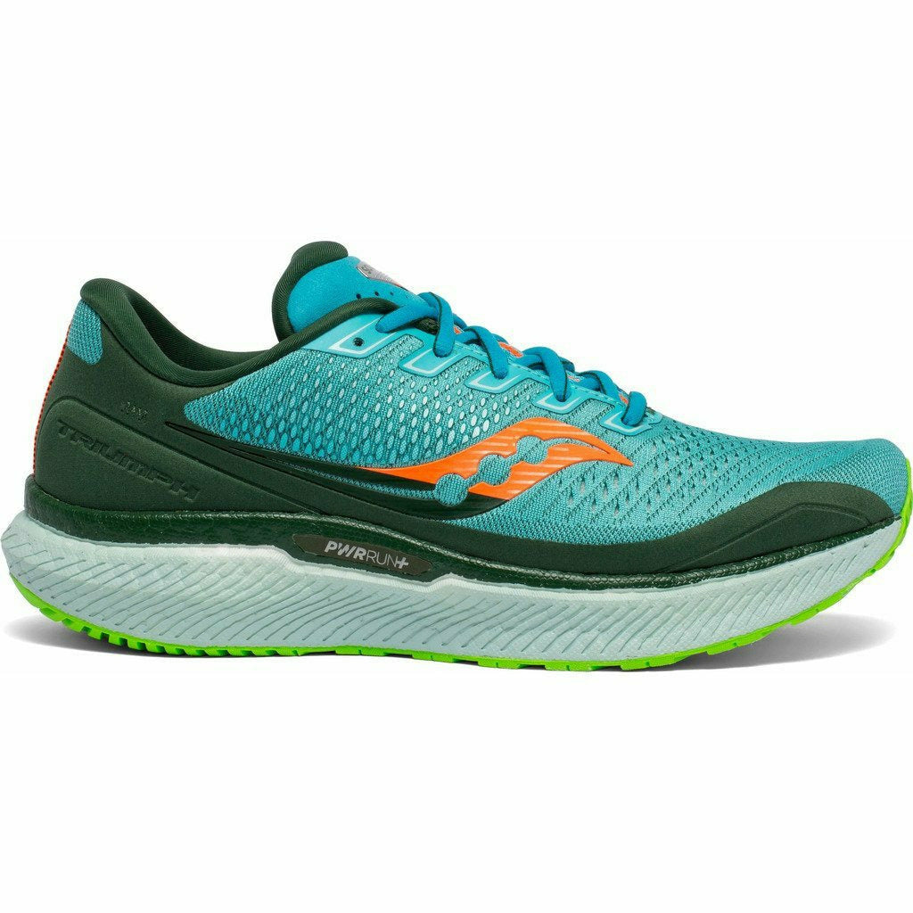 Saucony Triumph 18 Future Blue - Scarpa Running Uomo - Mud and Snow