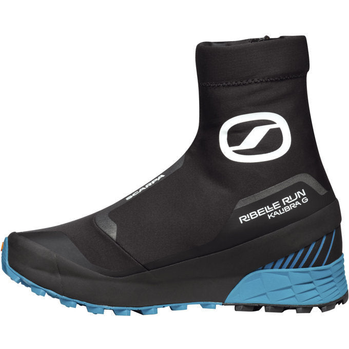 Scarpa Ribelle Run Kalibra G Azure Black - Scarpa Trail Running - Mud and Snow