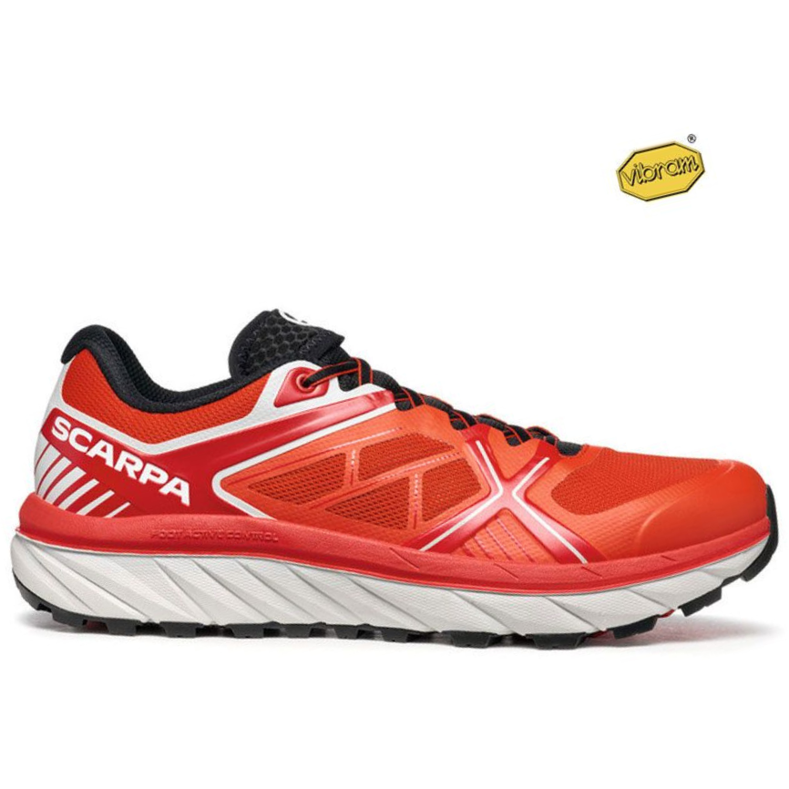 Scarpa Spin Infinity Spicy Orange / Lava - Scarpa Trail Running - Mud and Snow
