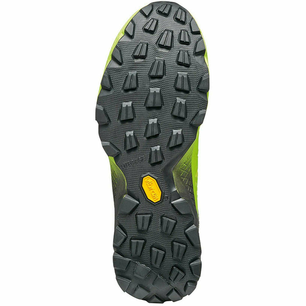 Scarpa Spin Ultra Acid Lime/Black - Scarpa Trail Running Uomo - Mud and Snow