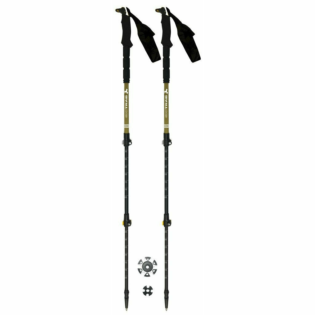 Ski Trab Bastone Bormio 105/135 - Bastoncini Sci Alpinismo - Mud and Snow