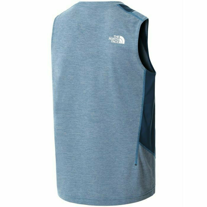 The North Face Ao Glacier Tank  - Canotta Running Uomo - Mud and Snow