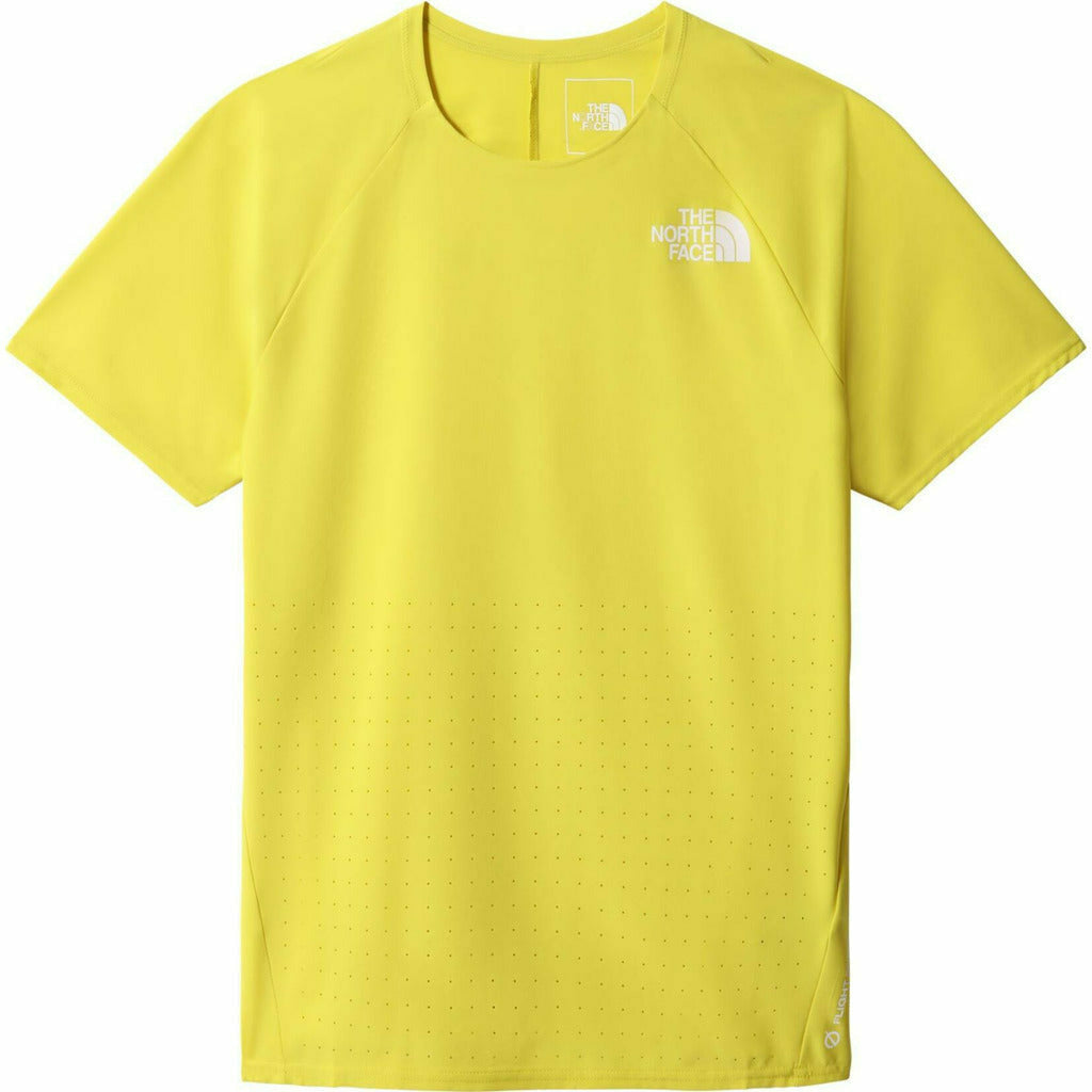 The North Face Flight Weightless Shirt Acid Yellow - Maglia Trail Running Uomo - Mud and Snow