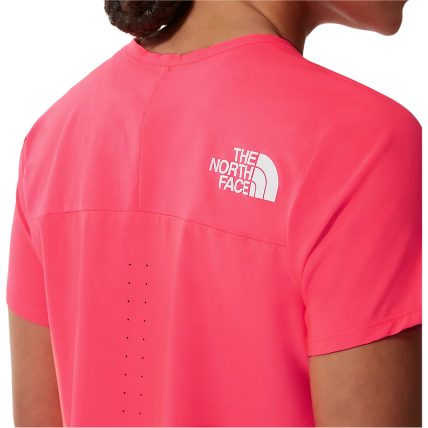 The North Face Flight Weightless Shirt Brilliant Coral - Maglia Trail Running Donna - Mud and Snow