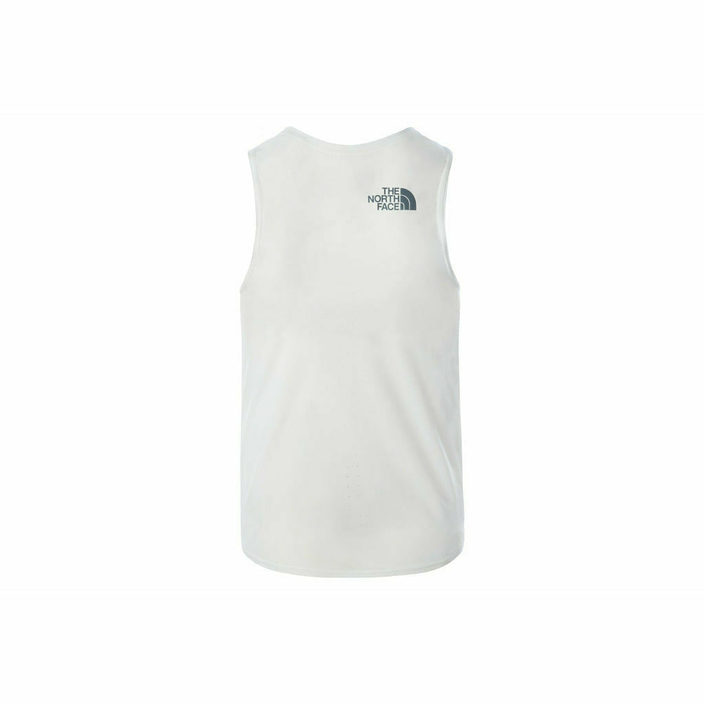 The North Face Flight Wheightless Tank White - Canotta Trail Running - Mud and Snow