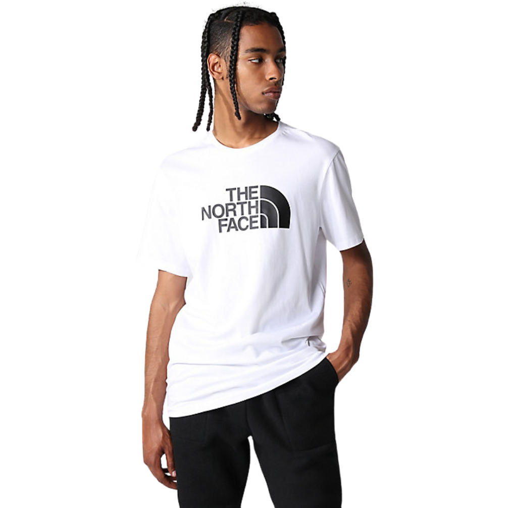 The North Face M Easy Tee White - T-Shirt Uomo - Mud and Snow