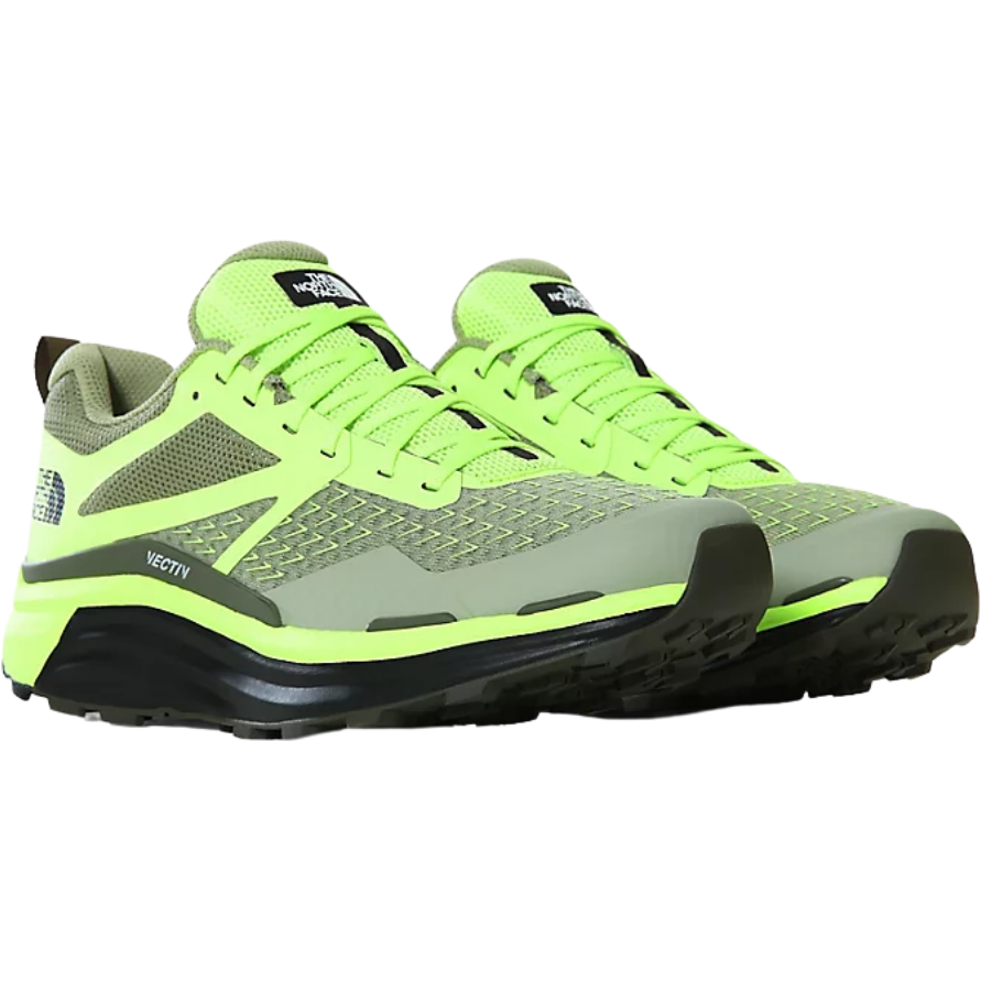 The North Face Vectiv Enduris II Sharp Green/Tea Green - Scarpa Trail Running - Mud and Snow