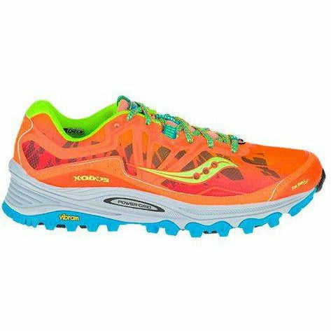Saucony Xodus 6 W Orange/Blu - Scarpa Trail Running Donna - Mud and Snow