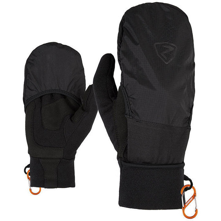 Ziener Gazal Touch Glove Black - Guanto Sci Alpinismo - Mud and Snow