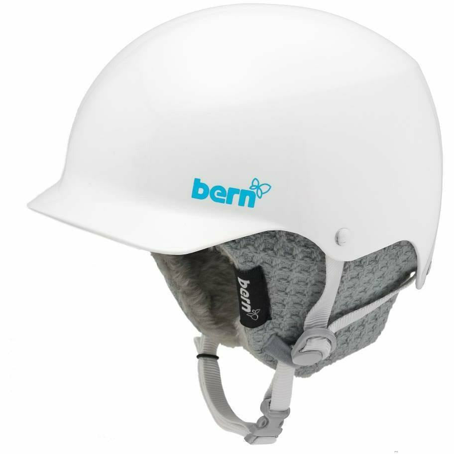 Bern Muse White - Casco Snowboard - Mud and Snow