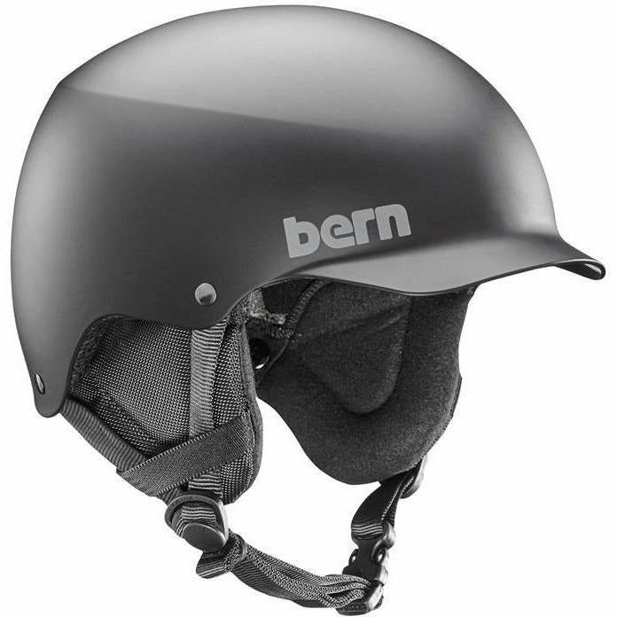Bern Team Baker EPS Matte Black W- Casco Snowboard - Mud and Snow