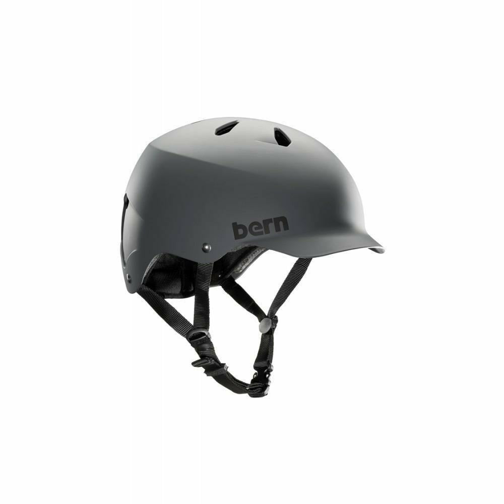 Bern Watts Matte Grey/Black - Casco Snowboard - Mud and Snow