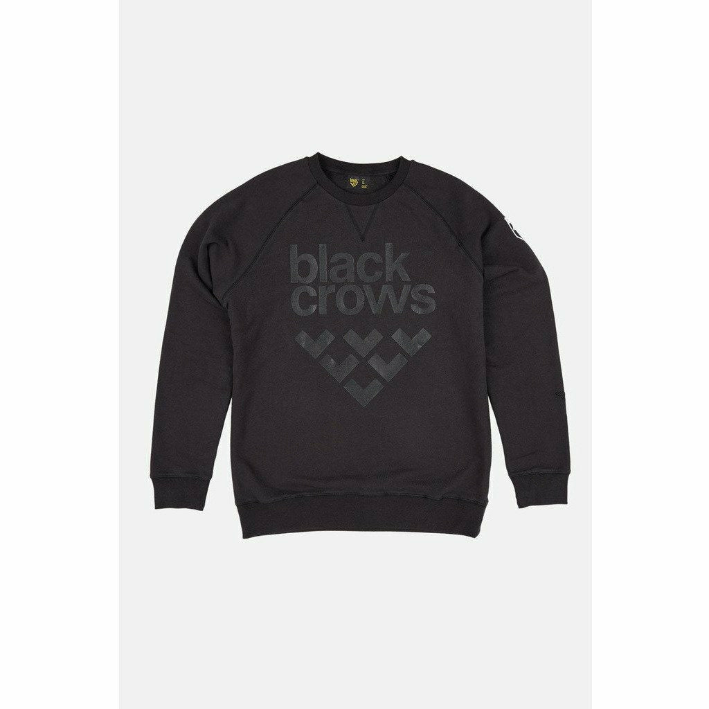 Black Crows Full Logo Black - Felpa Unisex - Mud and Snow