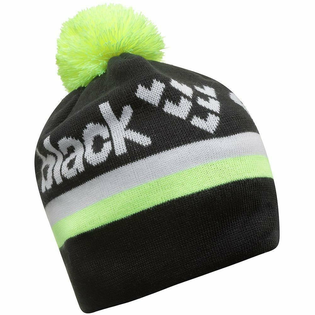 Black Crows Nomen Black White/Yellow - Berretto Unisex - Mud and Snow