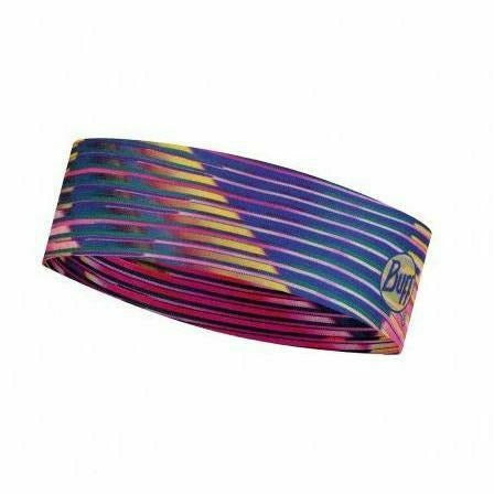Buff Coolnet Uv+ Slim Headband Zetta Multi - Fascia Unisex - Mud and Snow