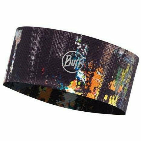 Buff Fastwick Headband R- Graffiti Black - Fascia Unisex - Mud and Snow