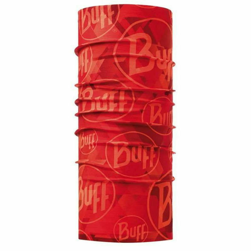 Buff Original Tip Logo Orange Flour - Scaldacollo Unisex - Mud and Snow