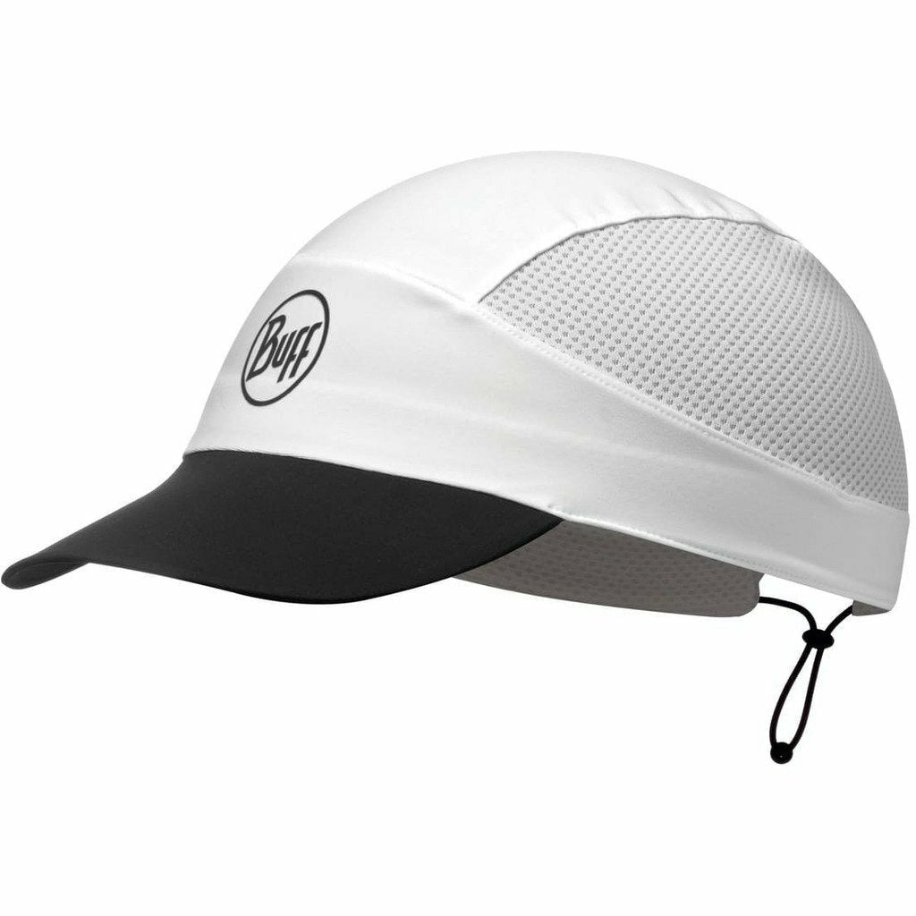Buff Pack Run Cap R-Solid White - Berretto Unisex - Mud and Snow