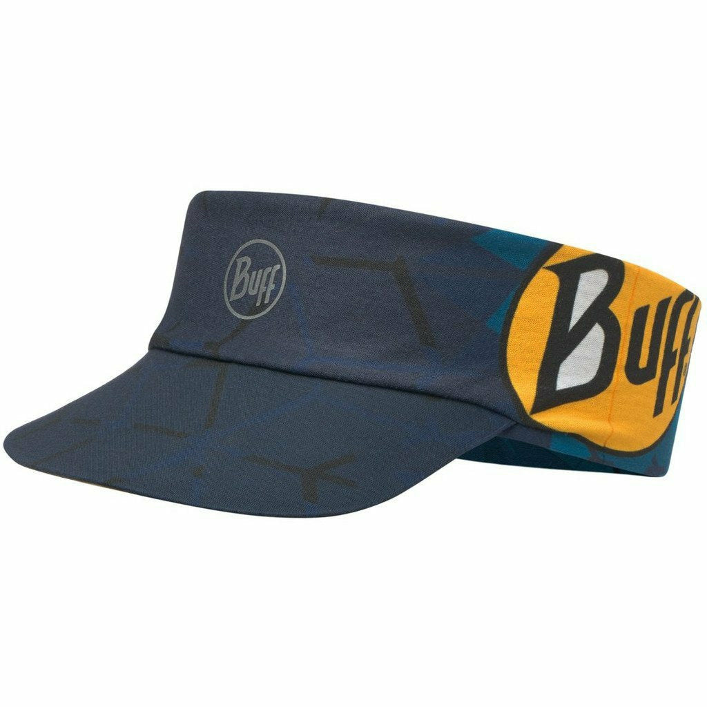 Buff Pack Run Visor Helix Ocean - Visiera Unisex - Mud and Snow