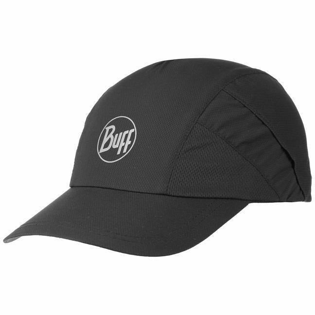 Buff Run Cap Solid Black - Berretto Unisex - Mud and Snow