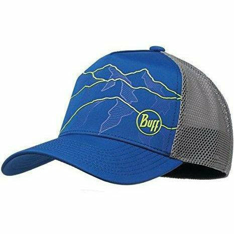 Buff Trucker Tech cap Solid Cape Blue - Berretto Unisex - Mud and Snow
