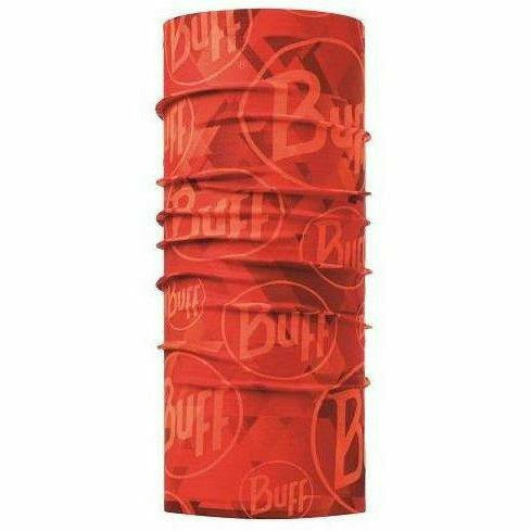 Buff Original Tip Logo orange Flour - Scaldacollo Unisex - Mud and Snow