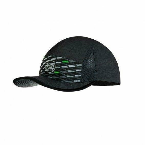 Buff Run Cap R-Geotrik Black - Berretto Unisex - Mud and Snow