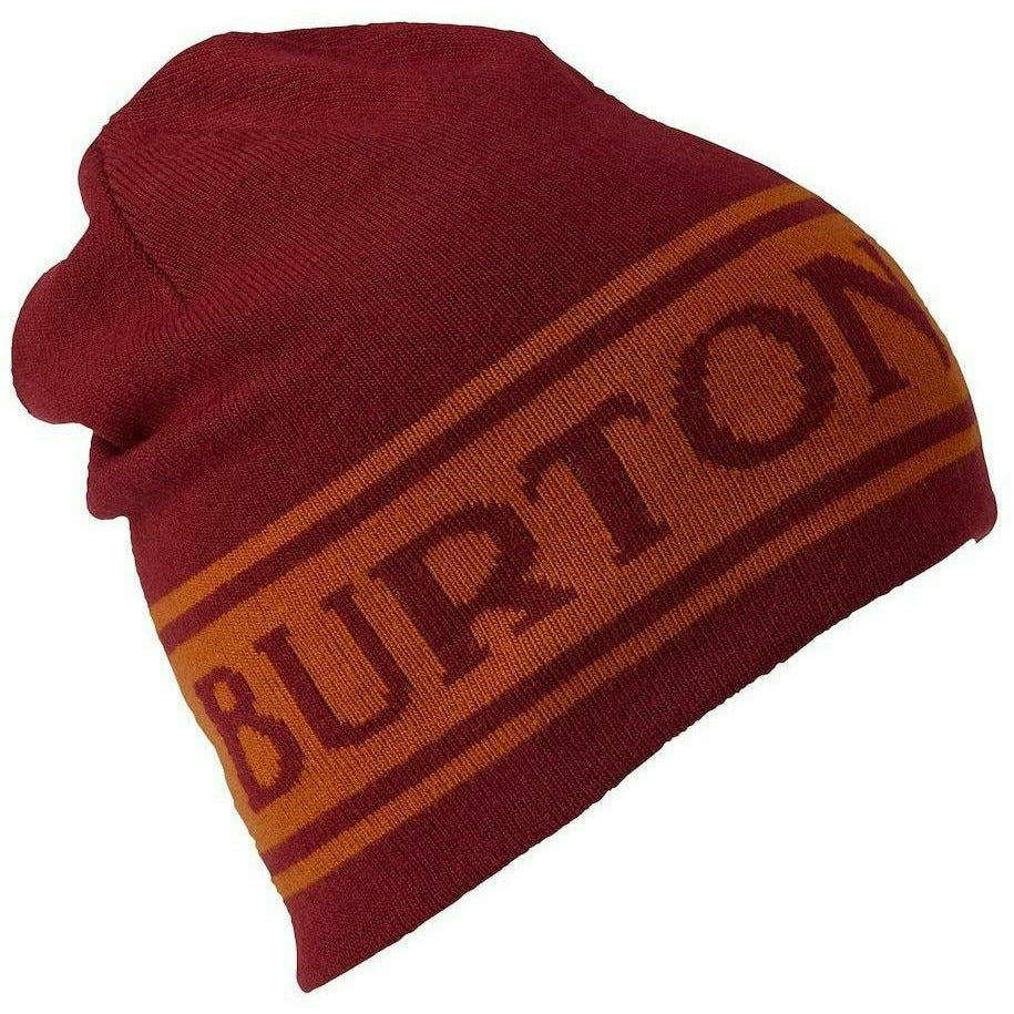 Burton Billboard Beanie Reversible Fired Brick/Golden Oak - Mud and Snow