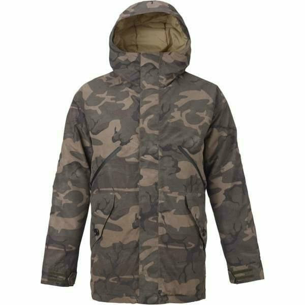 Burton Mb Breach Jacket Bkamo/Kelp - Mud and Snow