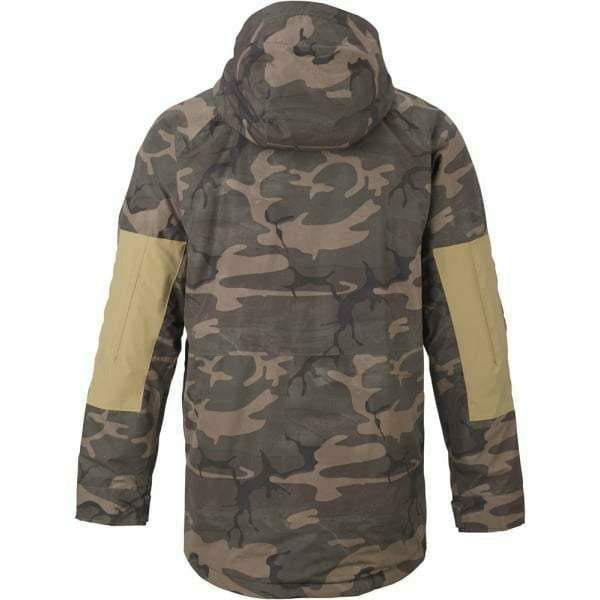 Burton Mb Breach Jacket Bkamo/Kelp - Mud and Snow