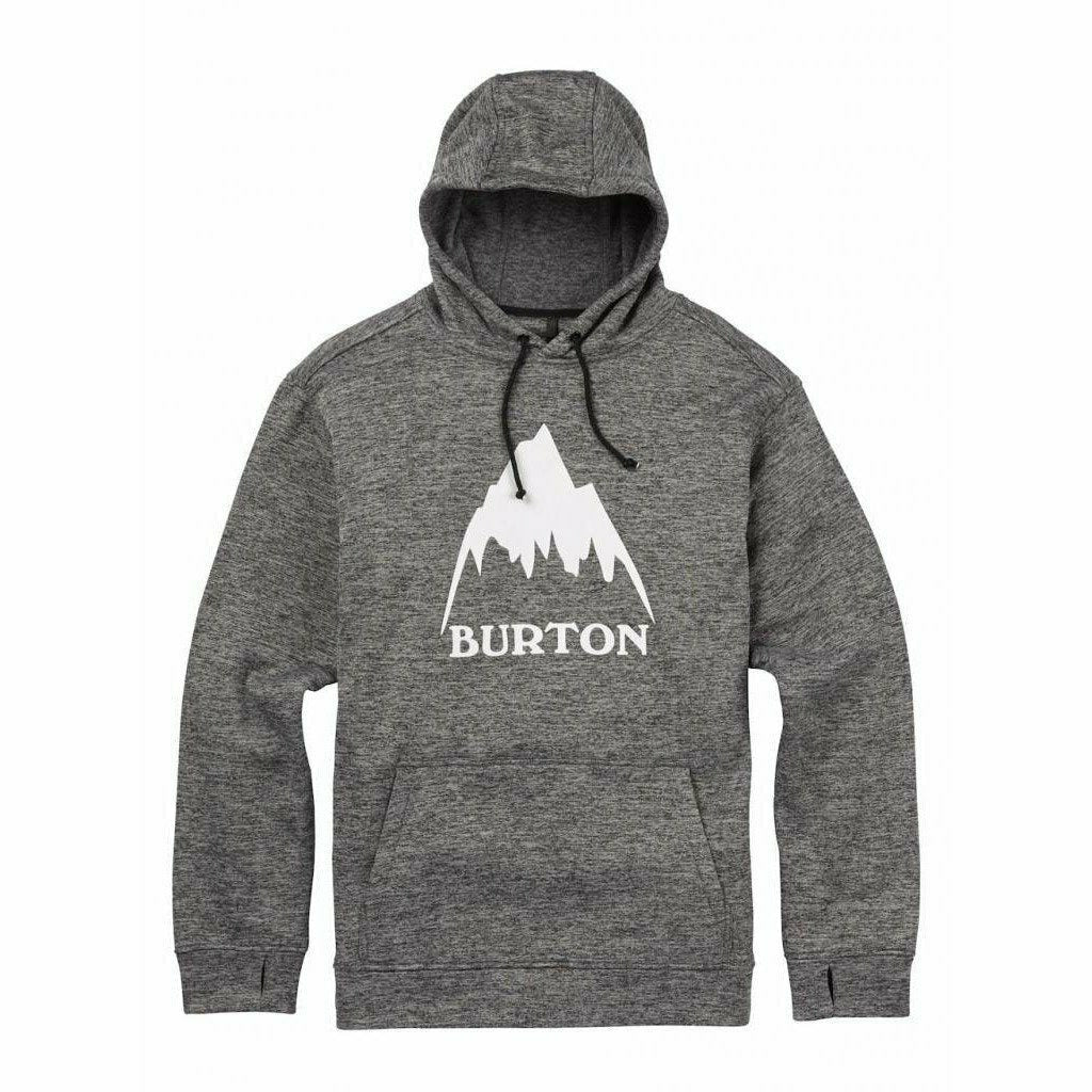 Burton Oak Po True Black Heather- Felpa Uomo - Mud and Snow