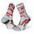 Bv Sport RSX Evo Collection Edition Bianco/Rosso - Calza Trail Running - Mud and Snow