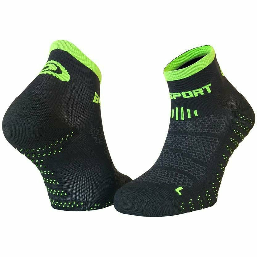 Bv Sport SCR One EVO Nero/ Verde - Calza Running - Mud and Snow