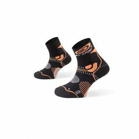 Bv Sport Calza Alta Trail Stx + Nero/Arancio - Mud and Snow