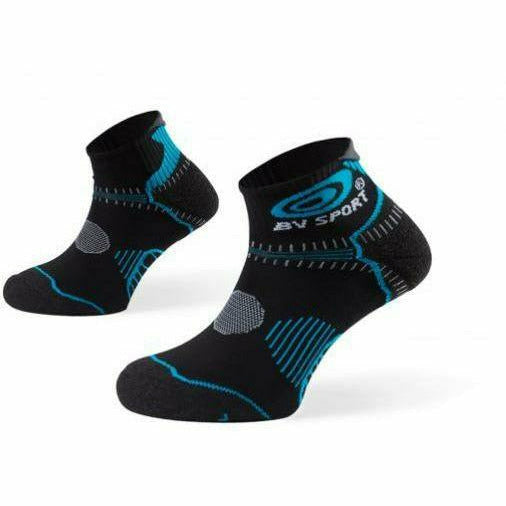 Bv Sport Calza Corta Trail Stx Nero/Blu - Mud and Snow