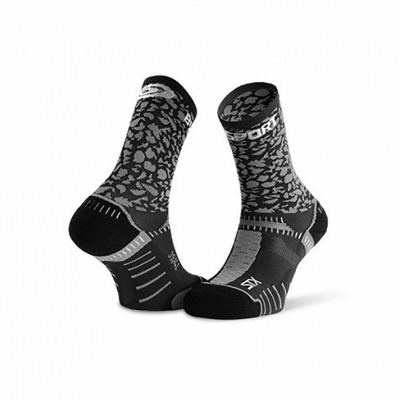 Bv Sport STX EVO Nero/Grigio - Calza Running - Mud and Snow