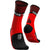 Compressport Pro Racing Socks Winter Run Black/Red - Calze Running Invernali Calde - Mud and Snow