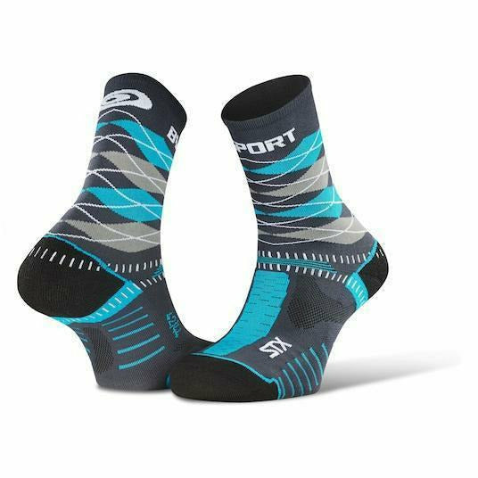 Bv Sport STX EVO Collector Burlington Bleu - Calza Running - Mud and Snow