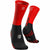 Compressport Mid Compression Socks Black/Red - Calze Compressive - Mud and Snow