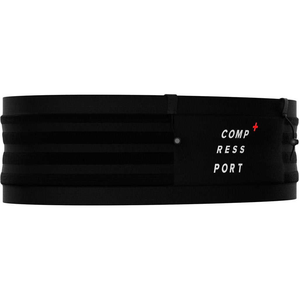 Compressport Free Belt Pro Black - Cintura Trail Running - Mud and Snow